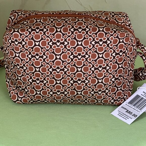 VERA BRADLEY DISNEY BLAKE CROSSBODY BAG:NWT MICKEY MOUSE ICONS - Picture 9 of 14